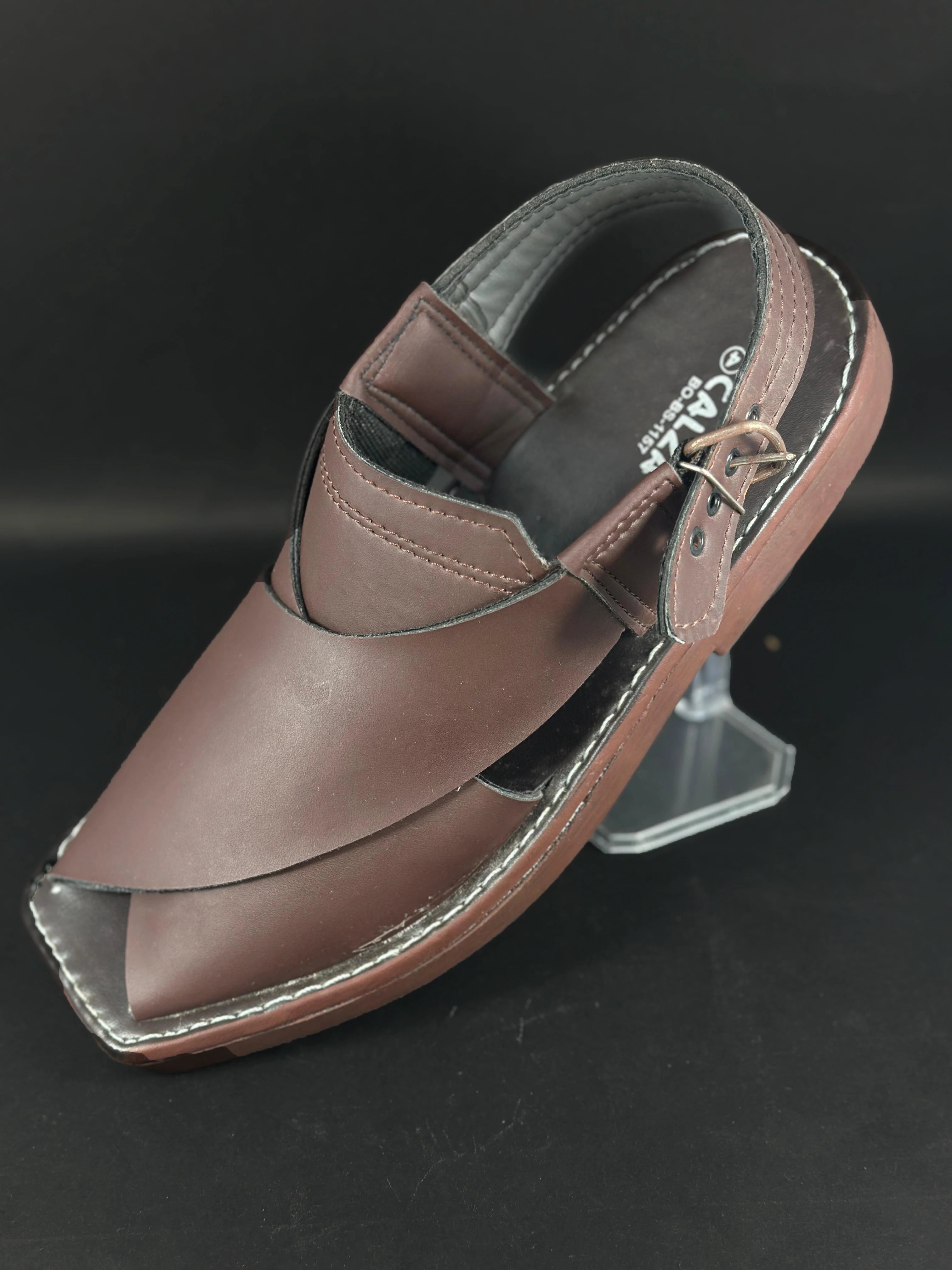 Handmade Leather Peshawari Chappal – Classic Comfort & Durability