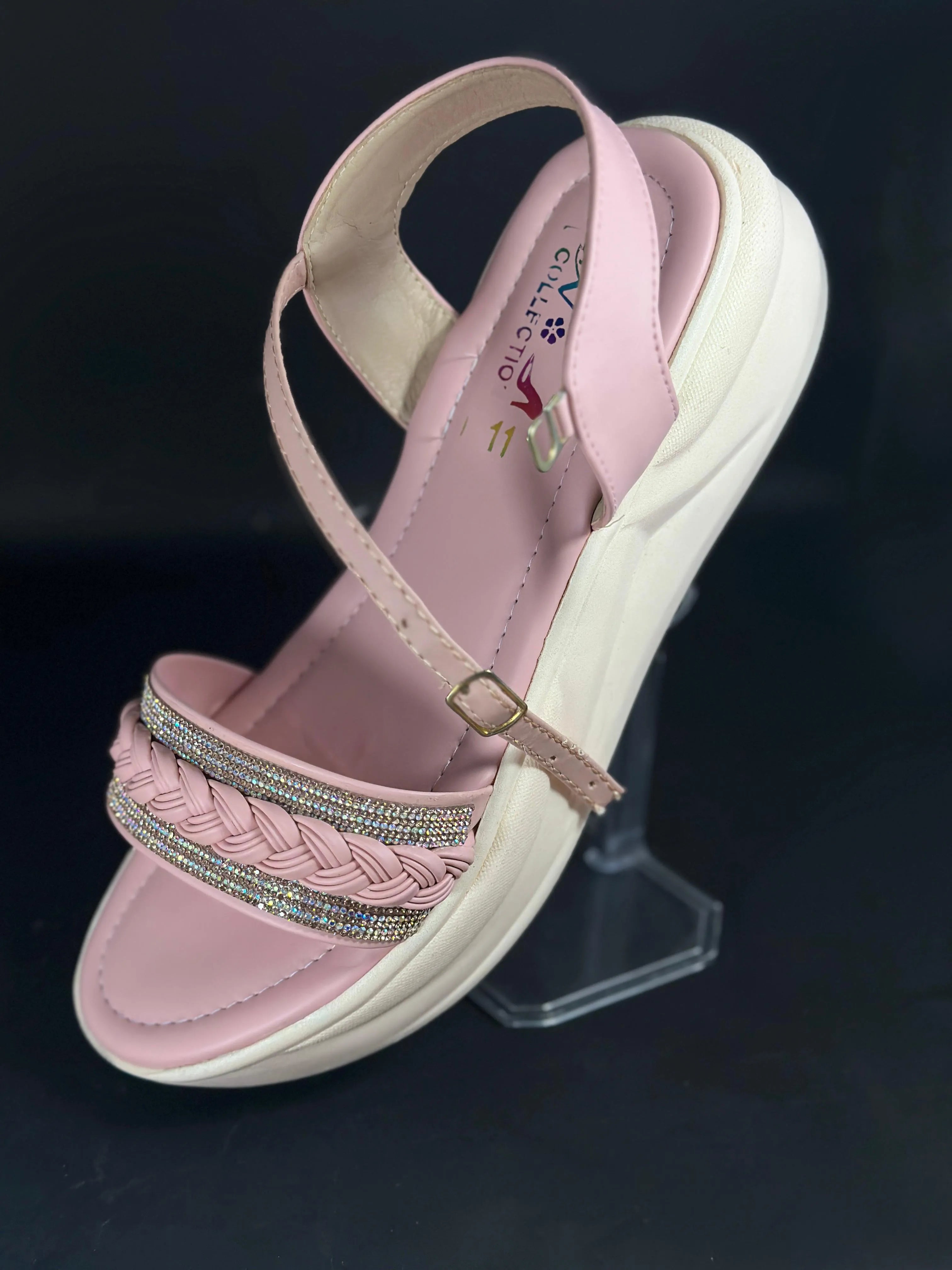 Women’s Stylish Pink Comfort Sandals – Everyday Wear